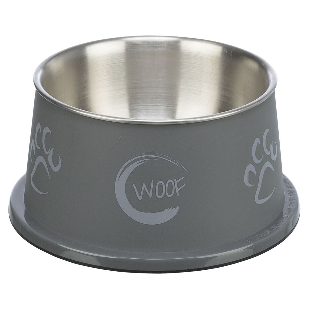 GAMELA EM INOX/PLÁSTICO PARA CÃES ORELHAS GRANDES