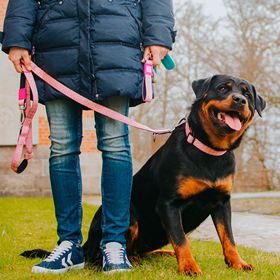 MAX & MOLLY - PORTA CHAVES "RETRO PINK"