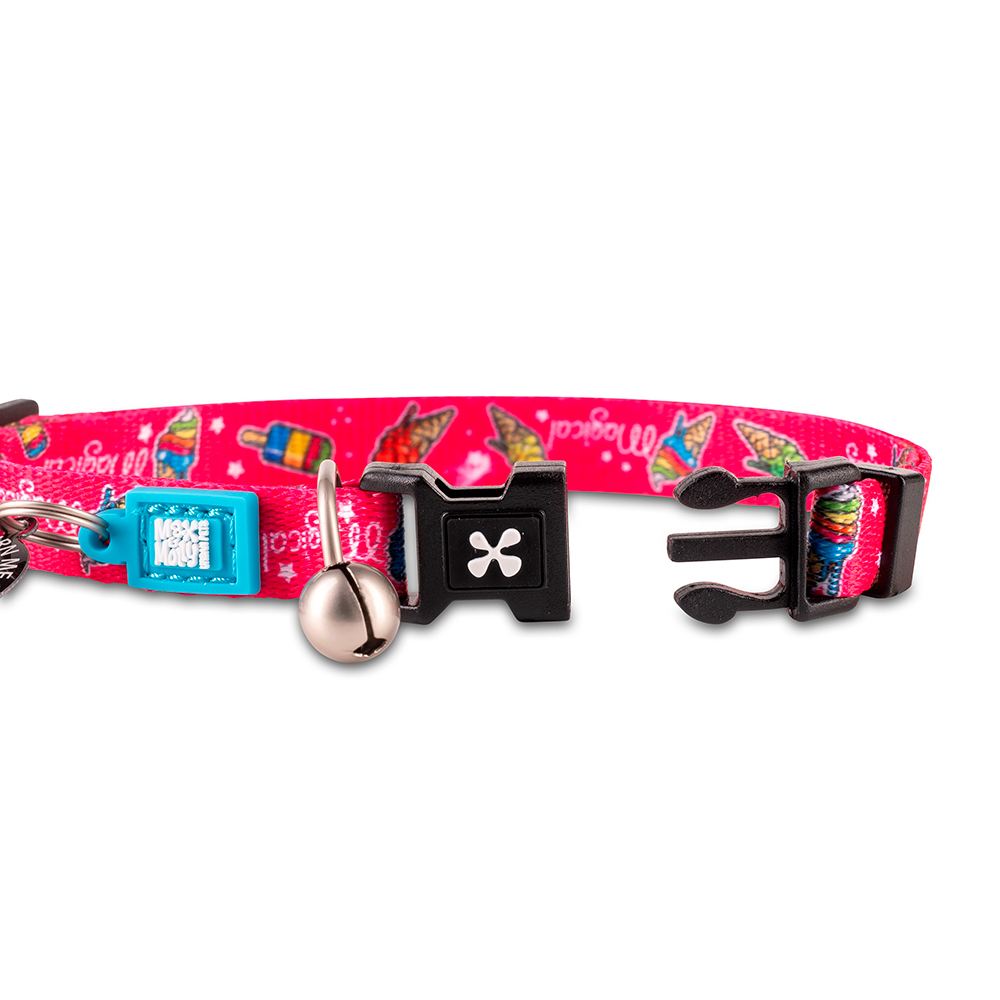 MAX & MOLLY - COLEIRA COM ID TAG "ORIGINAL MAGICAL" PARA GATO