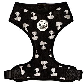 SNOOPY - COLETE PEITORAL "MESH" (NEGATIVO/C.B.)