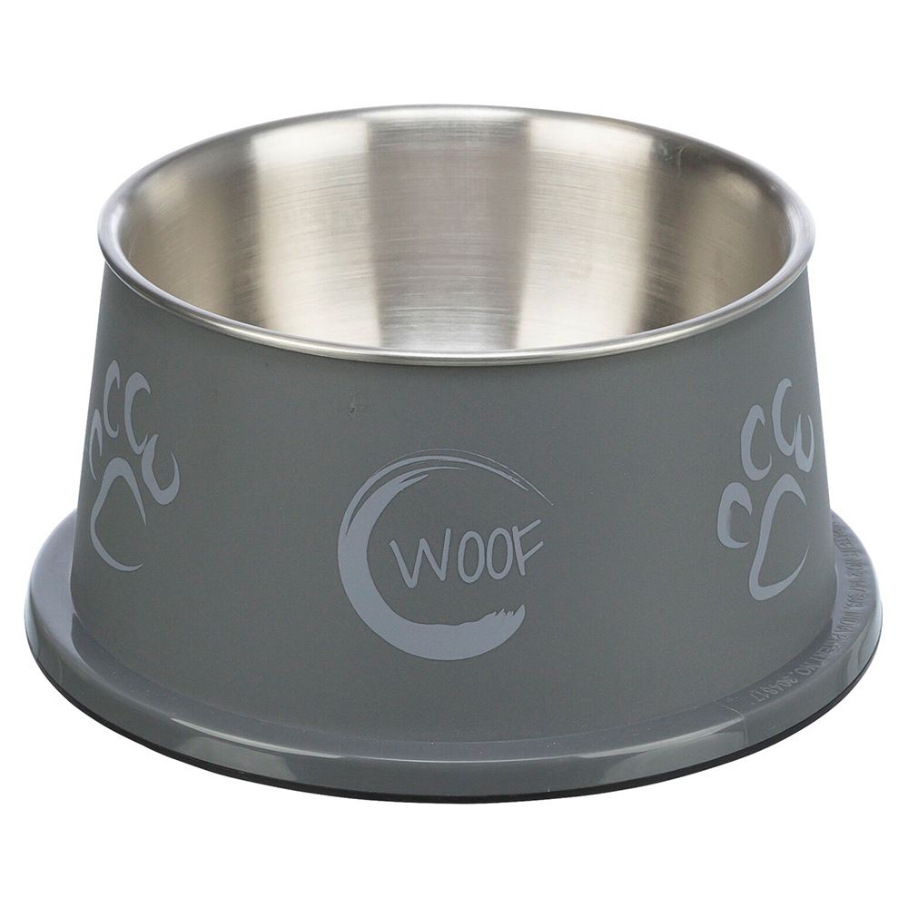 GAMELA EM INOX/PLÁSTICO PARA CÃES ORELHAS GRANDES