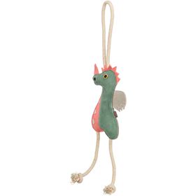 DRAGÃO EM PELE GENUÍNA E CORDA