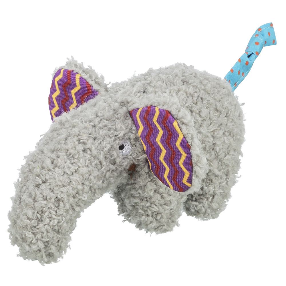 ELEFANTE EM PELÚCIA COM CATNIP
