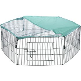 CERCA DE 6 ELEMENTOS COM REDE DE PROTEÇÃO PARA PEQUENOS ROEDORES