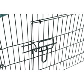 CERCA DE 6 ELEMENTOS COM REDE DE PROTEÇÃO PARA PEQUENOS ROEDORES