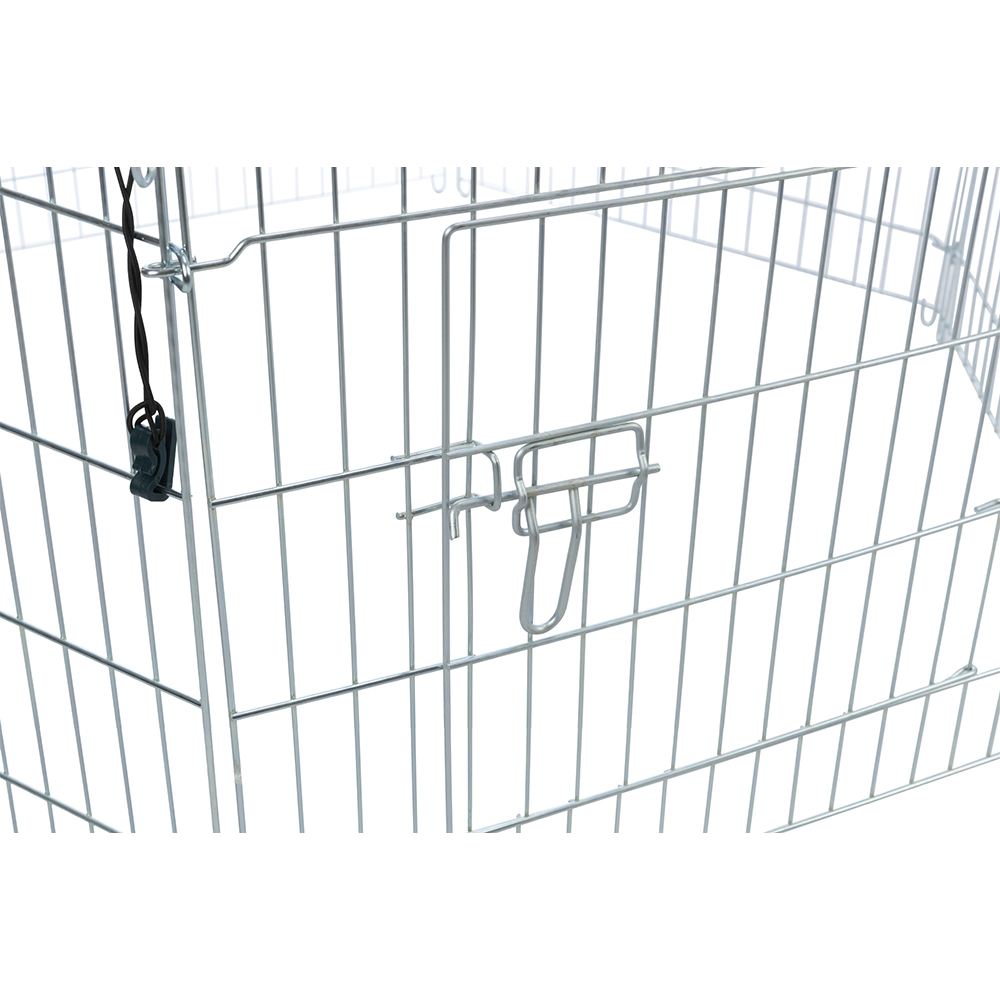 CERCA 6 ELEMENTOS COM REDE PROTETORA PARA ROEDORES