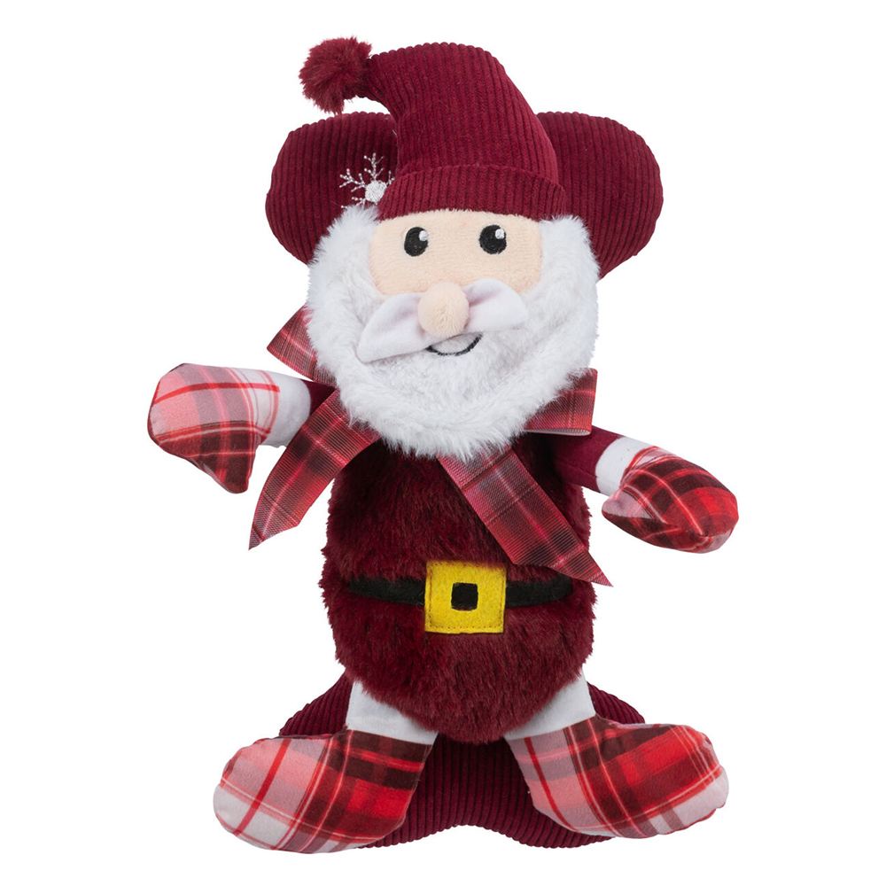 CONJUNTO DE NATAL COM FIGURAS EM PELÚCIA