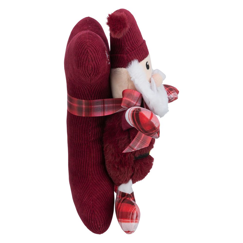 CONJUNTO DE NATAL COM FIGURAS EM PELÚCIA