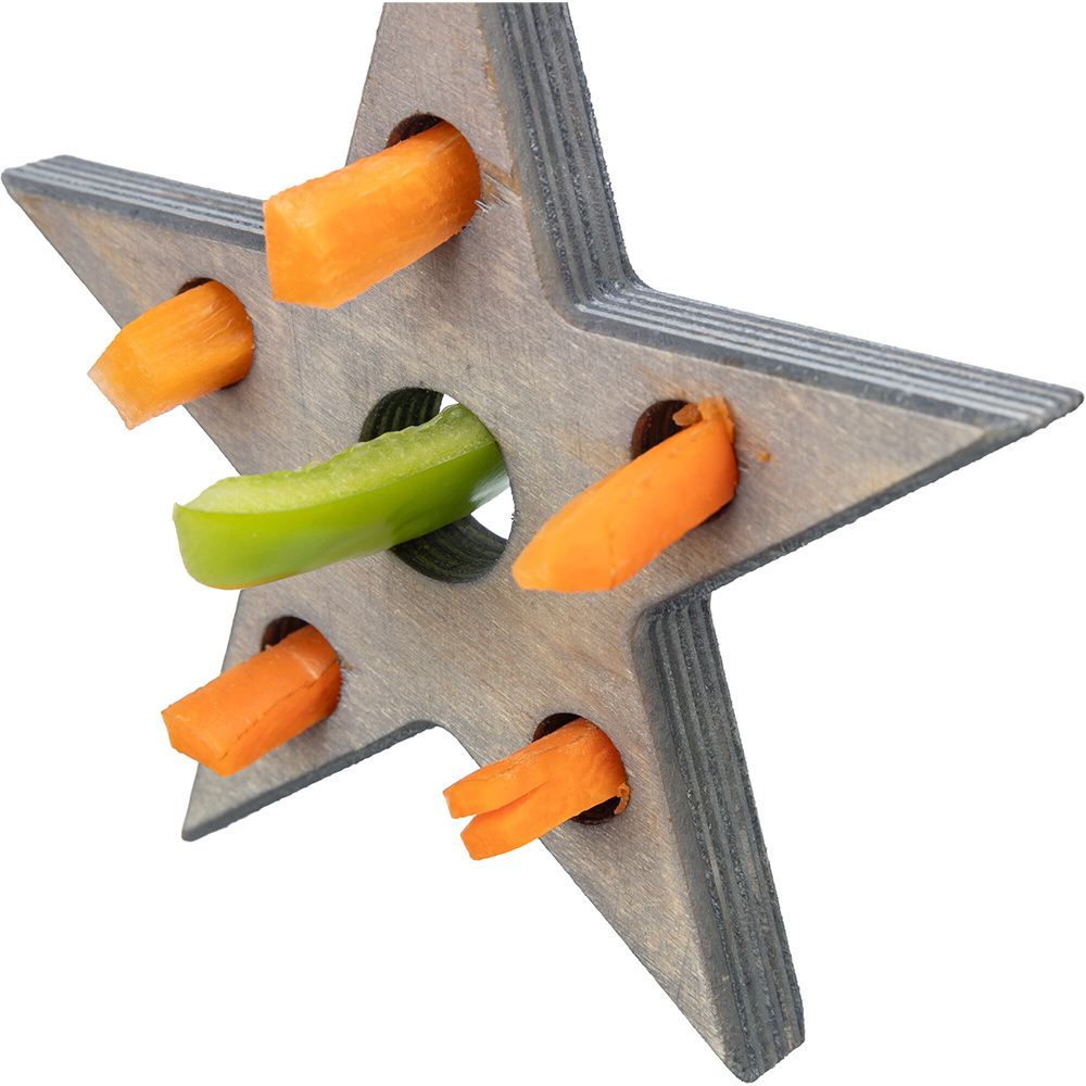 ESTRELA DE NATAL PARA SNACKS PARA ROEDORES